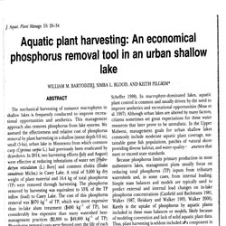 Aquatic Weed Management